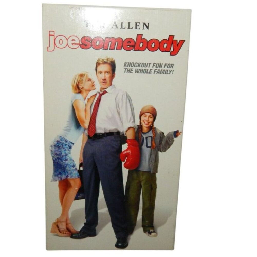 JOE SOMEBODY vintage VHS in original paper case Tim Allen Jim Belushi
